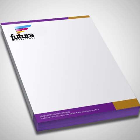 Bloco 20x30-50x1via Sulfite 75g 4x0 Colorido